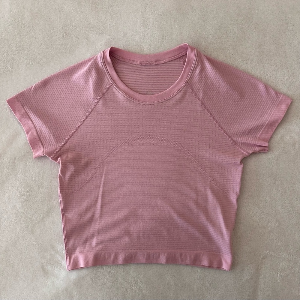 Lululemon Swiftly Tech Cropped Shirt